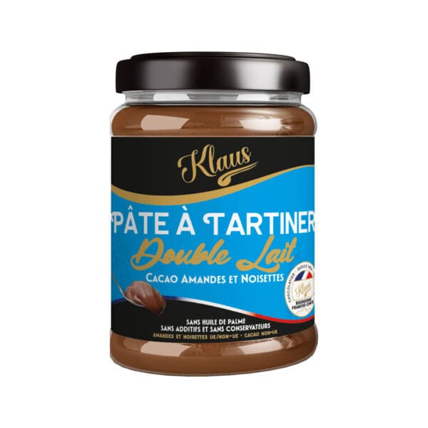 Pâte à tartiner double lait 220g