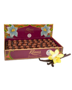 Boules noir 50% fourrées crème confiseur vanille 1kg