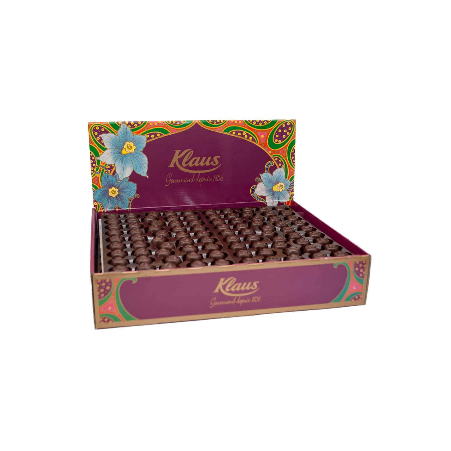 Boules noir 50% fourrées praliné 3kg