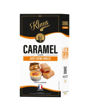 Caramels au lait frais goût crème brûlée 160g