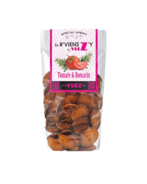 LES R'VIENS Z'Y - Biscuits Apéro Comtois Tomate Romarin 100g