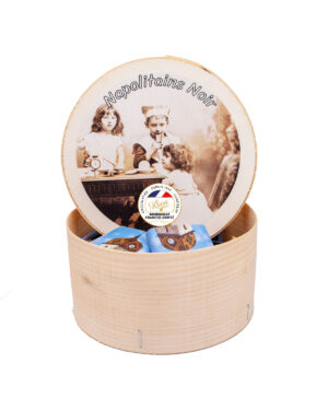 Napolitains noir 70% extra en boite tradition 150g