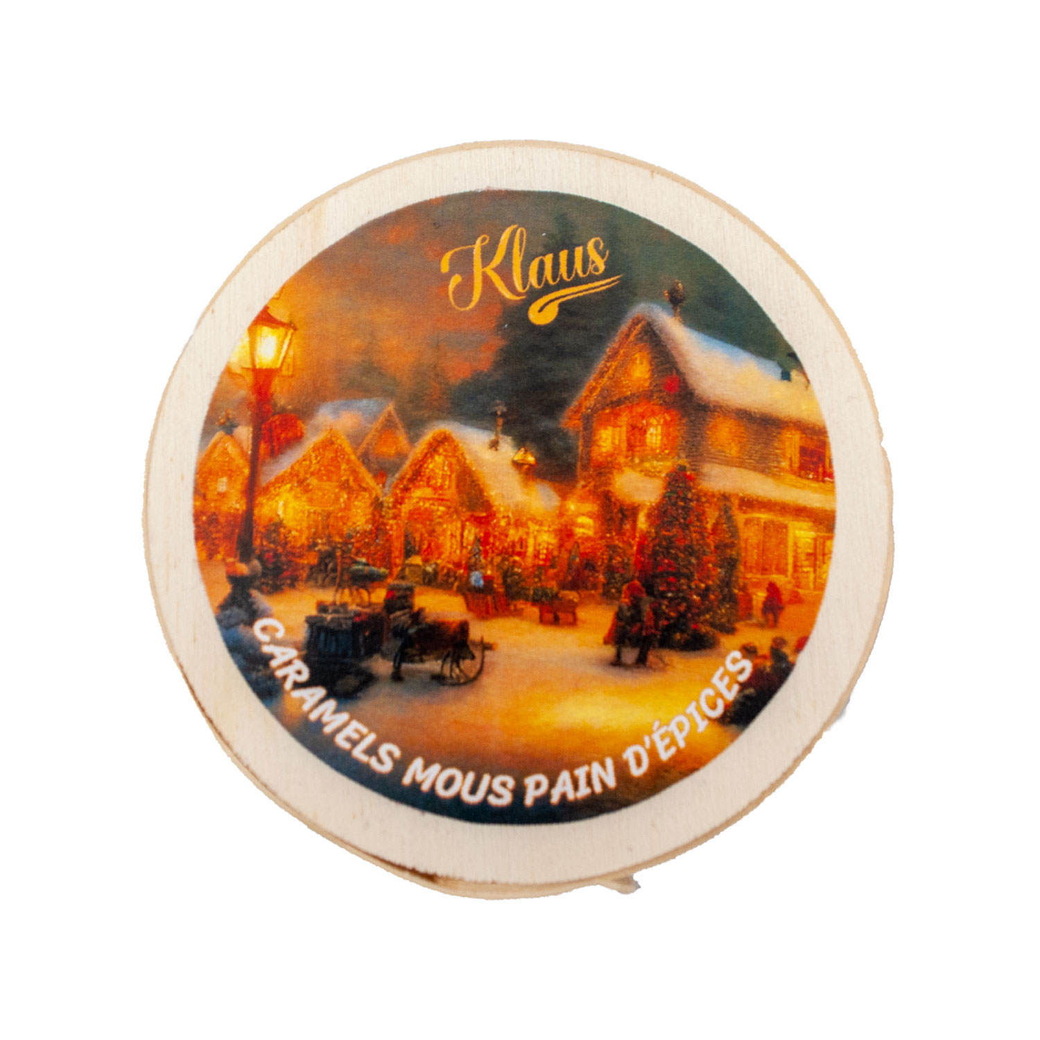 Caramels mous au pain d'épices en boite tradition festive 60g – Image 2