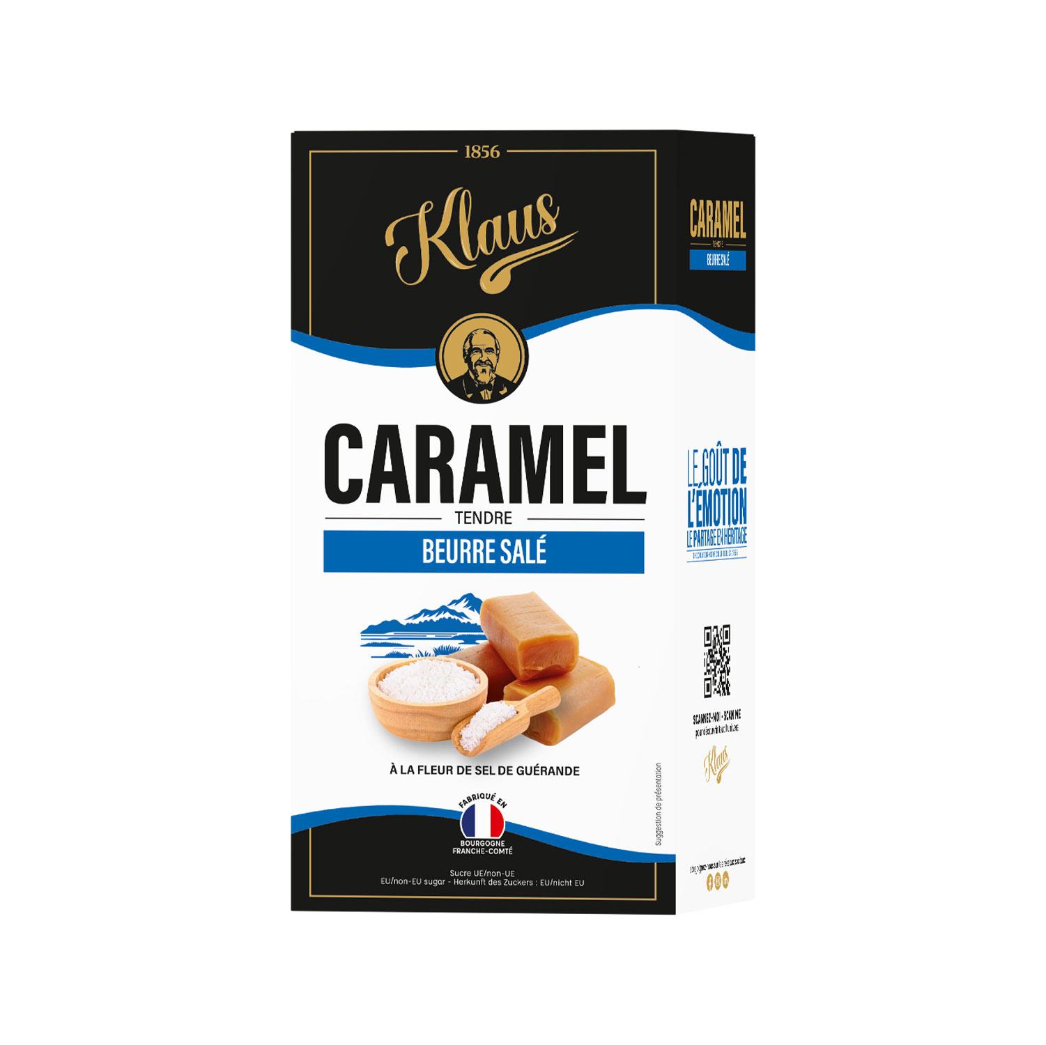 Caramel au beurre salé à la fleur de sel de Guérande 160g