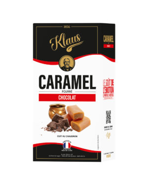 Caramels au lait frais fourrés au chocolat 160g
