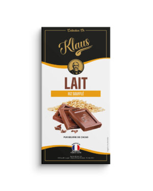 Tablette Or lait 30% au riz soufflé 100g