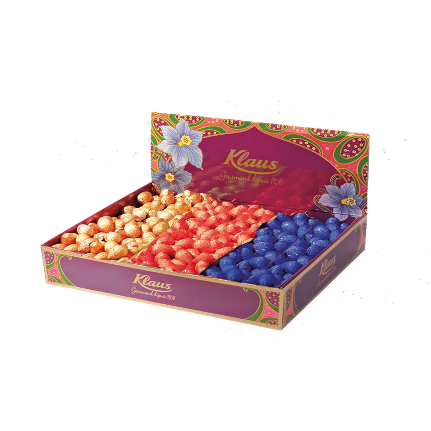 Oeufs de Pâques au Praliné assortis (au kilo)