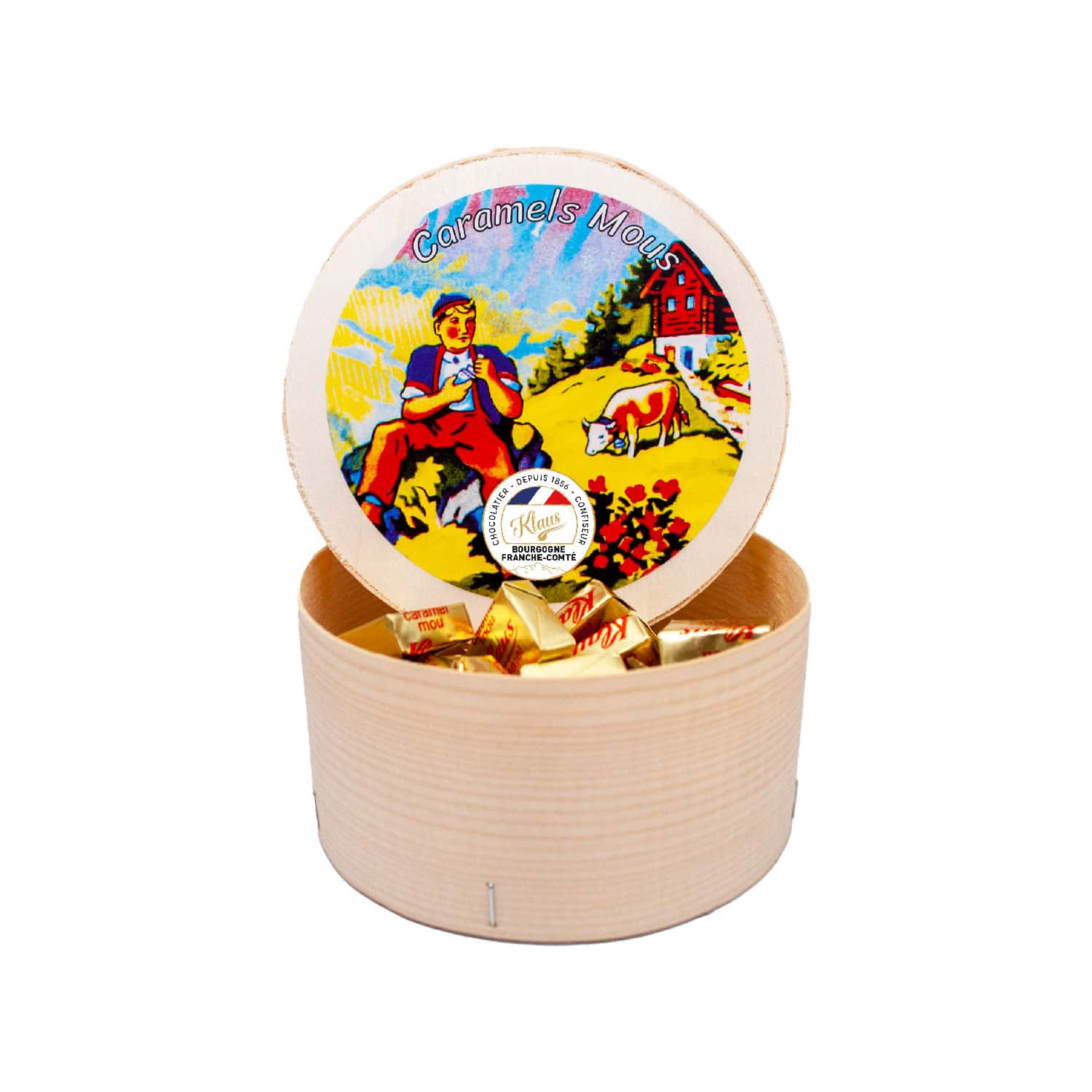 Caramels mous en boite tradition 160g