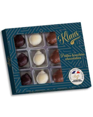 12 escargots assortis fourrés praliné 130g