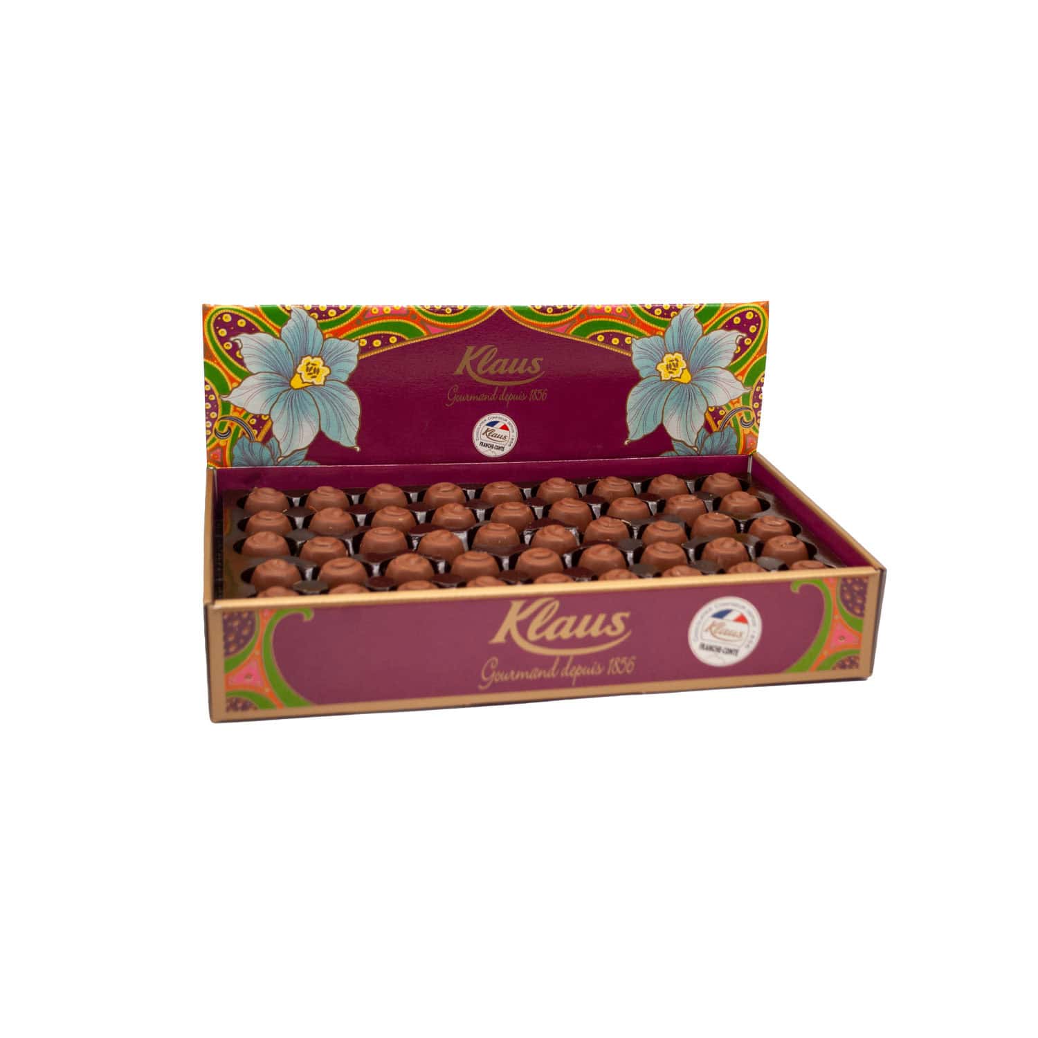 92 boules chocolat lait fourrées au Spéculoos 1kg