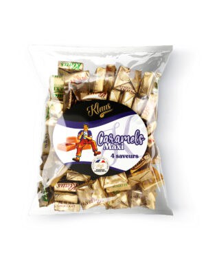 Caramels assortis 4 saveurs 250g
