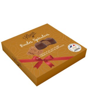 16 boules chocolat au lait fourrées à la crème et aux éclats de Spéculoos 170g