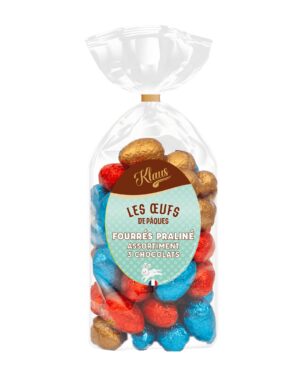 Oeufs de Pâques au Praliné assortis 200g
