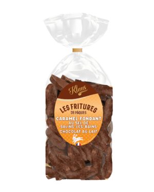 Fritures de Pâques lait fourrées caramel 200g