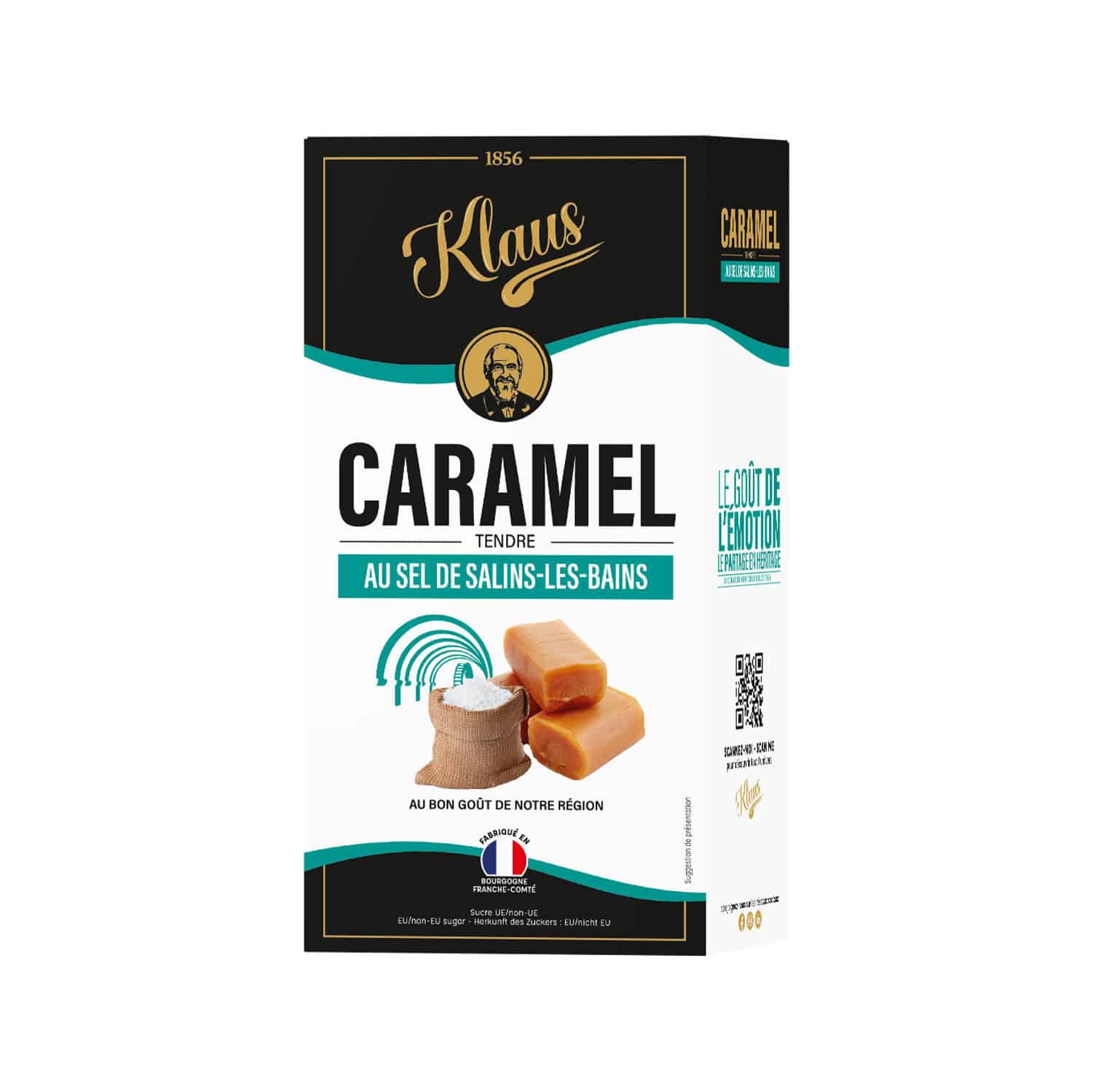 Caramels au sel de Salins-les-Bains 160g