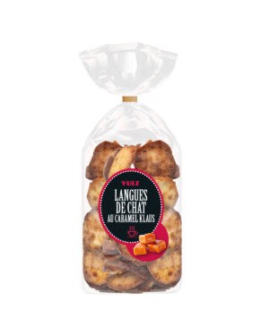 Langues de chat au Caramel 120g