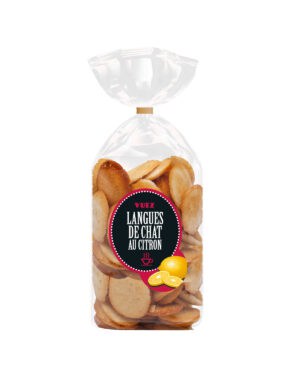 Langues de chat au citron 120g