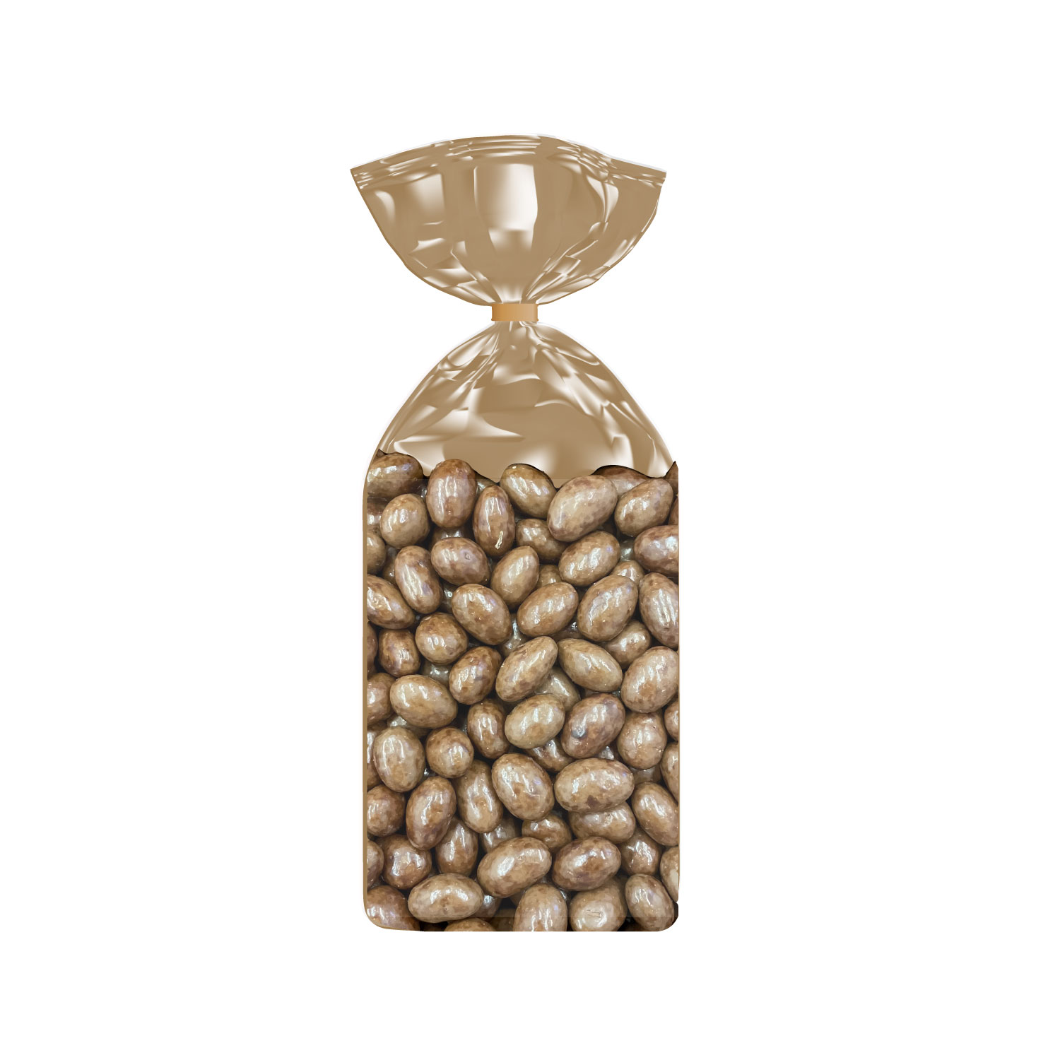 Amandes enrobées Chocolats Gianduja, Noir et Lait 200g