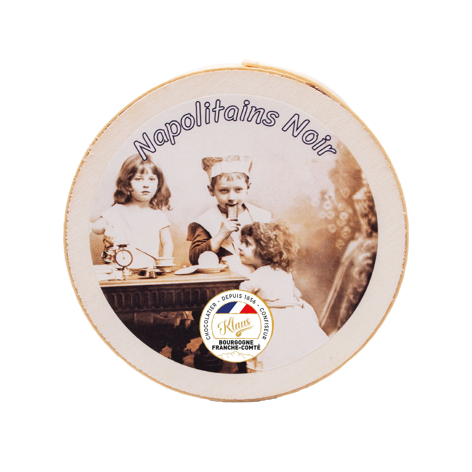 Napolitains noir 70% extra en boite tradition 150g – Image 2