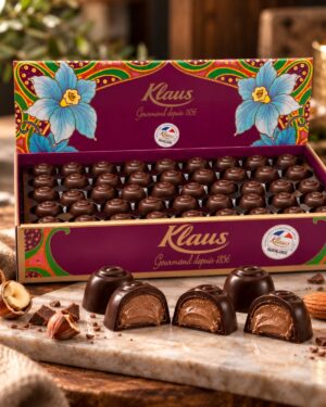 Boules Noir 50% fourrées Praliné 1kg