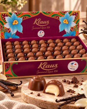 Boules Lait 30% fourrées crème confiseur vanille 1kg