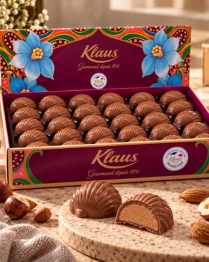 Escargots lait 30% fourrés praliné 1kg