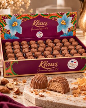92 rochers lait fourrés praliné et feuilletine 1kg