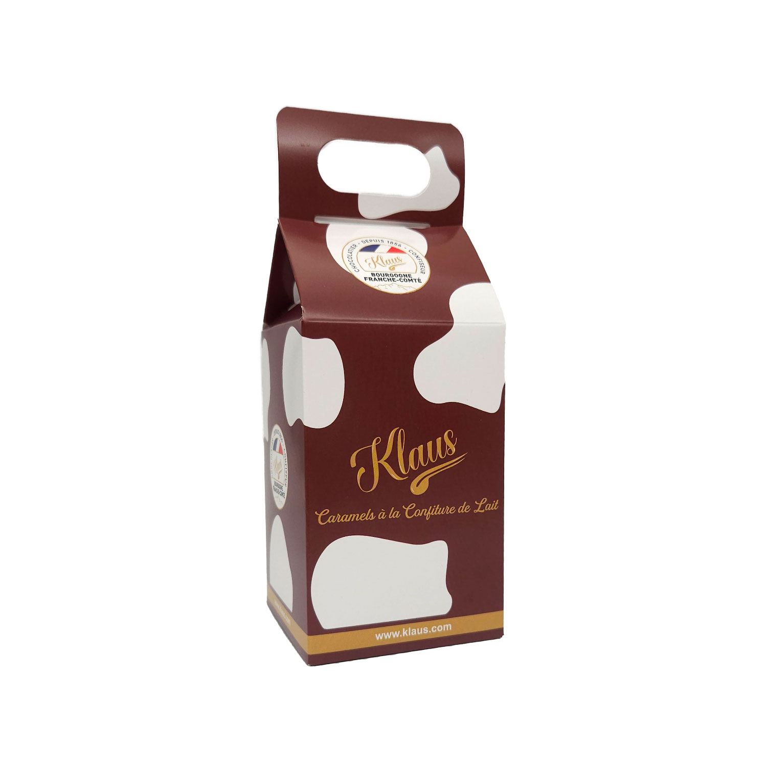 Caramels chocolat confiture de lait en berlingot 300g