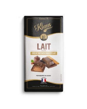 Tablette lait 30% fourrée Pâte à Tartiner 100g