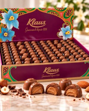 Boules lait 30% fourrées praliné 3kg