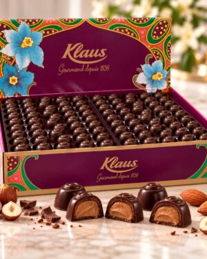 Boules noir 50% fourrées praliné 3kg