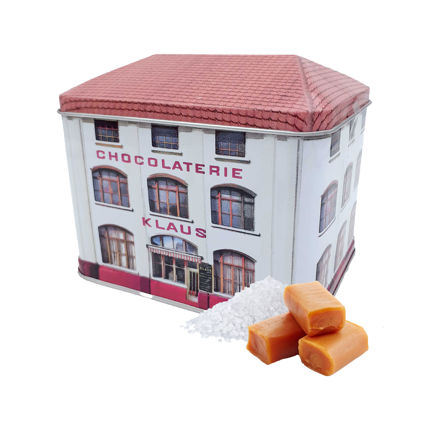 Caramels beurre salé en tirelire "usine" 300g